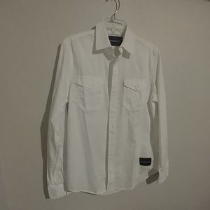 Mens calvin klein jeans dress shirt